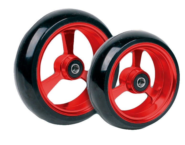 4x1" (100mmx25mm) Red Frog Legs Caster