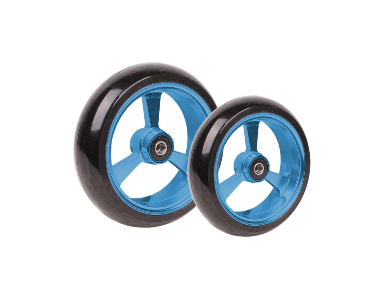 4x1" (106mmx 25mm) Blue Frog Legs Caster