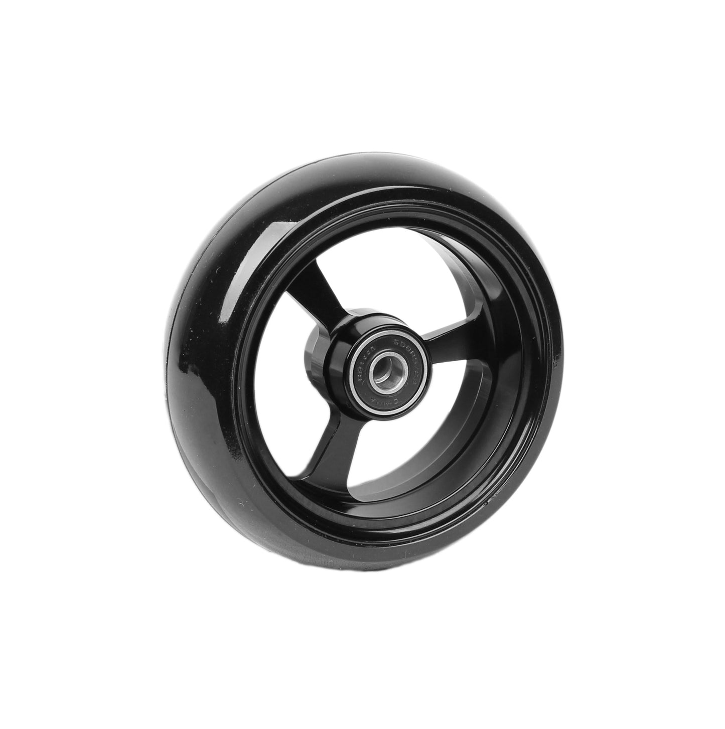 4x1.25" (100mmx32mm) Black Frog Legs Caster