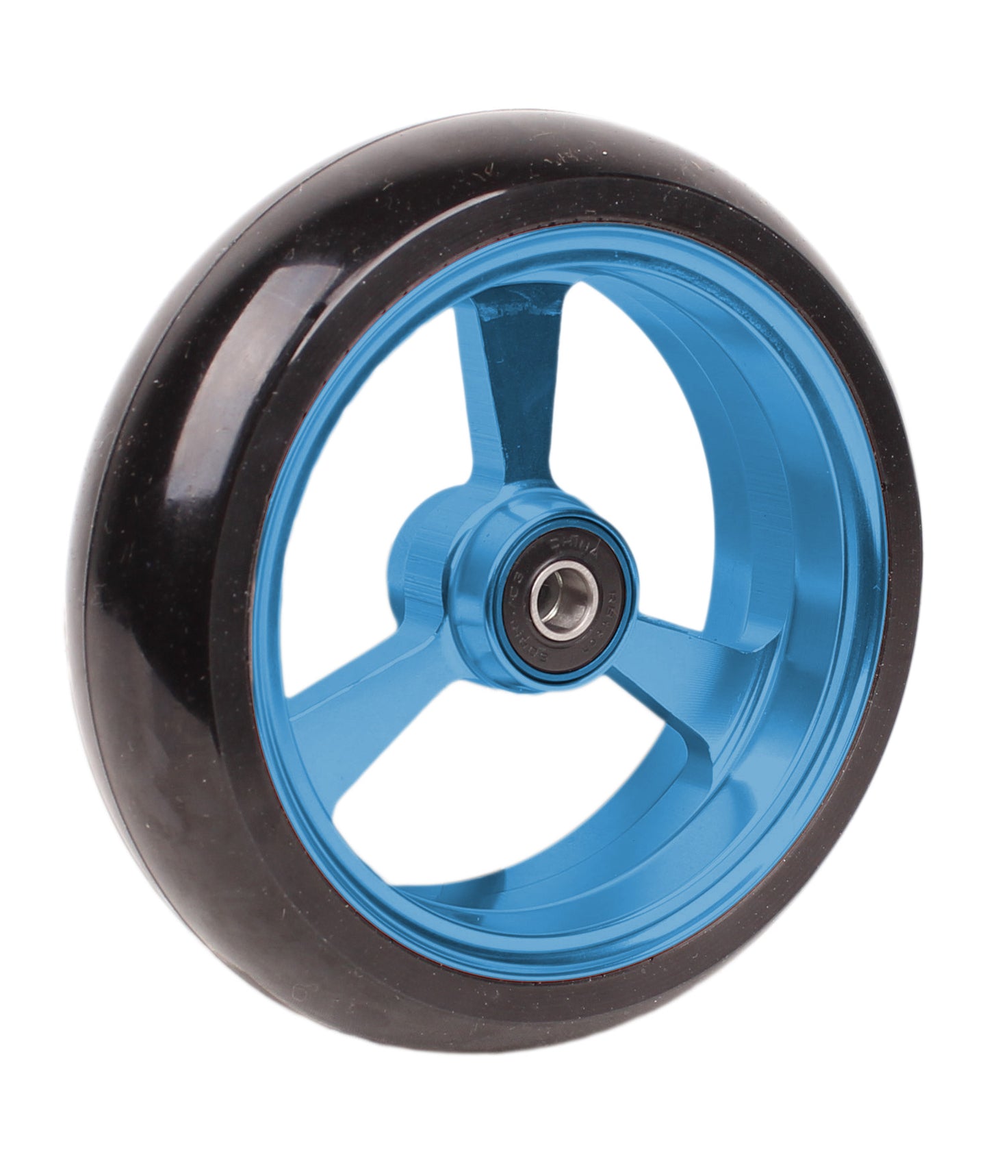 5x1" (125mmx 25mm) Blue Frog Legs Caster