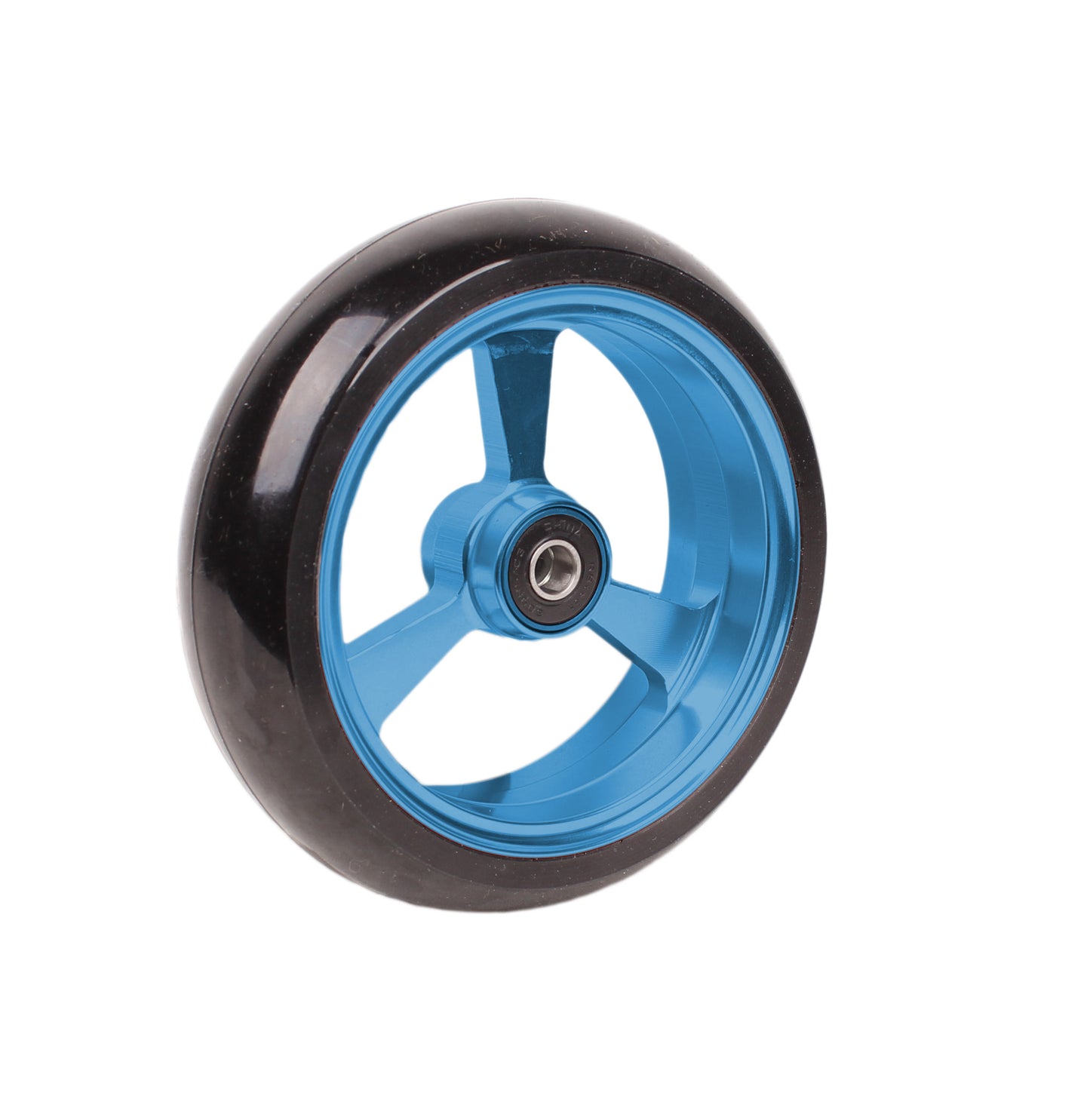 4x1" (106mmx 25mm) Blue Frog Legs Caster