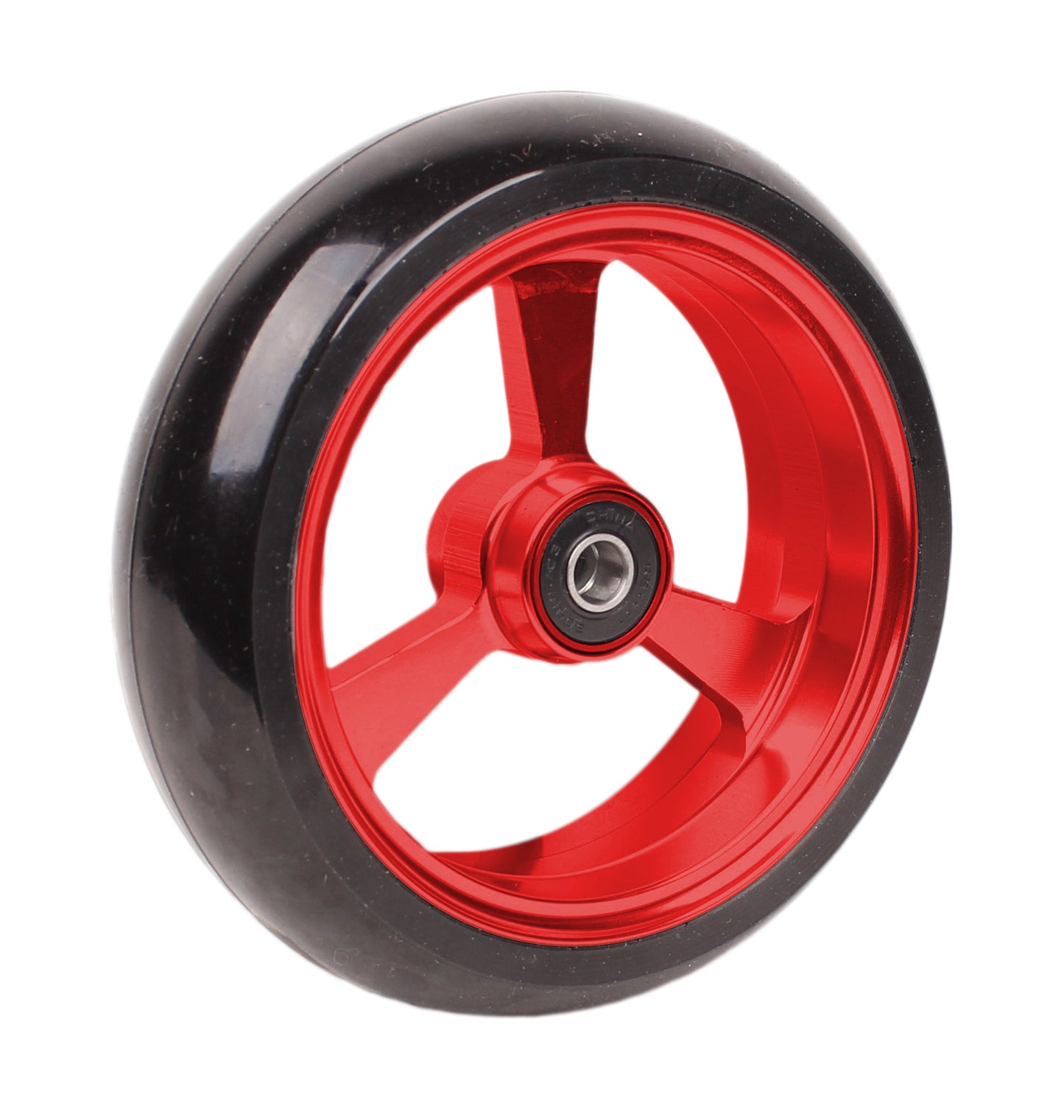 5x1" (125mmx25mm) Red Frog Legs Caster