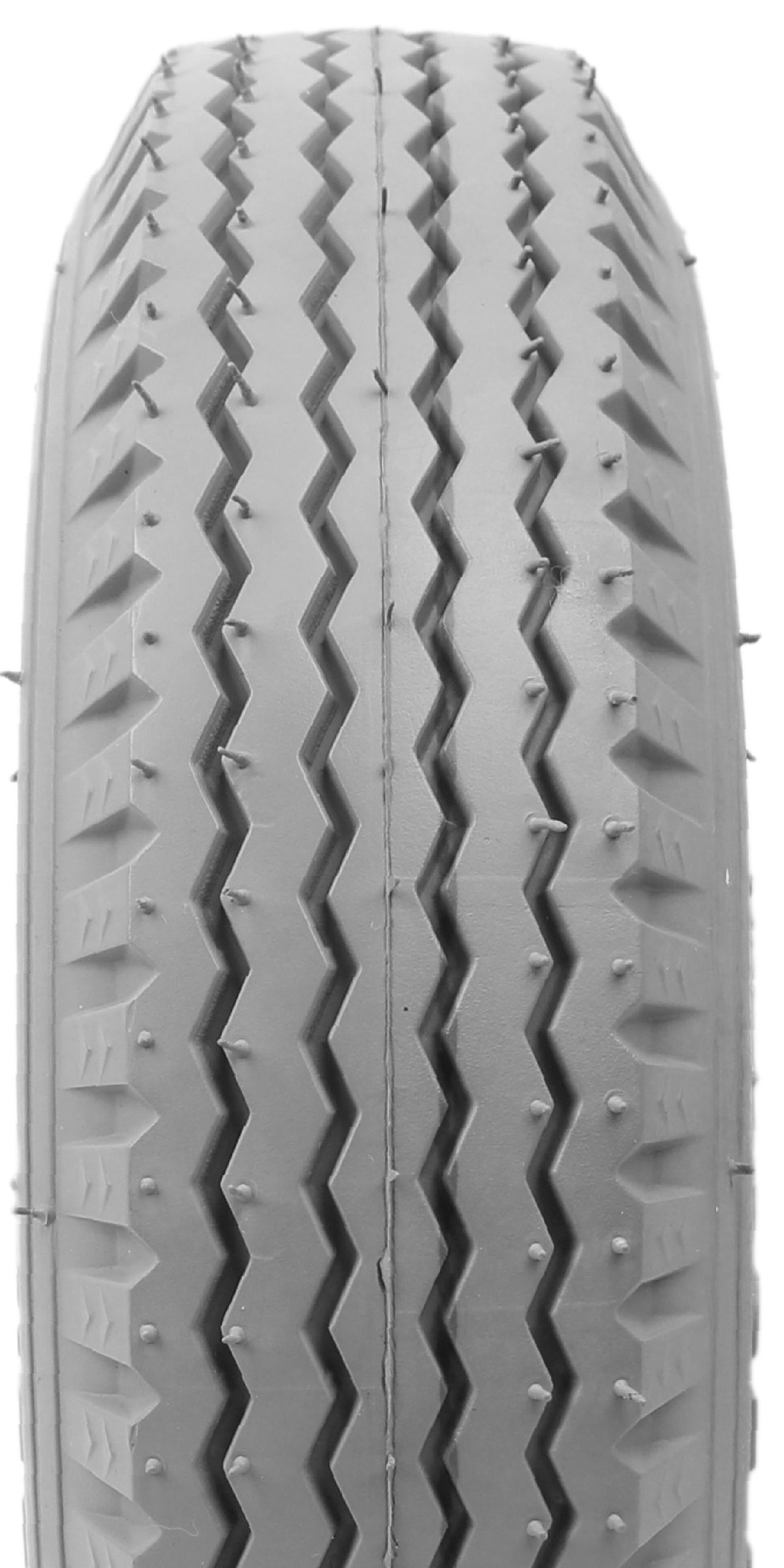 2.80/2.50-4" (9 x 2 3/4") Sawtooth Tread Grey Tire