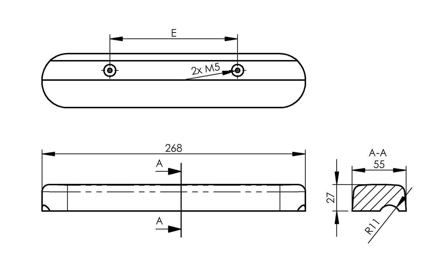 10.5" Arm Support