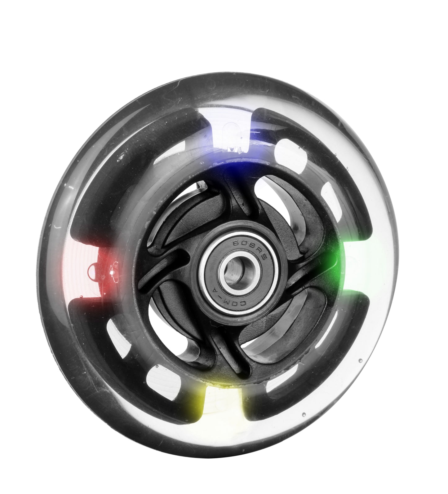 3" x 0.95" (80mmx24mm) Polyurethane Tire With LED Lights