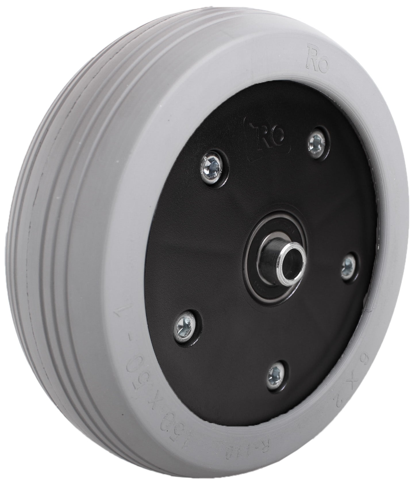 6x2" (150mmx50mm) Split Hub/Poly Tire For Invacare Wheel