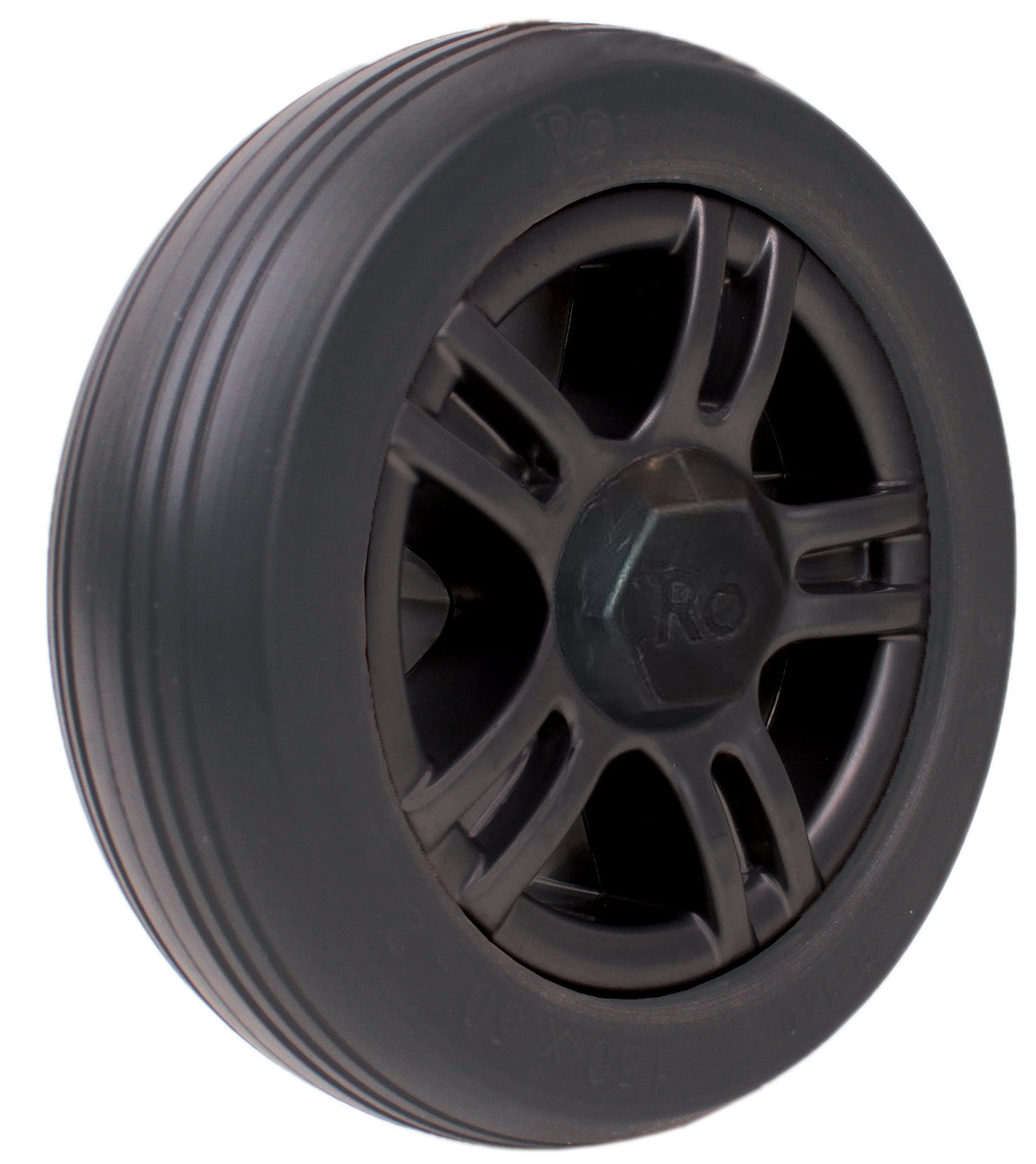 6.5 x 2" Rovi A3 & X3 Caster Wheel Assembly