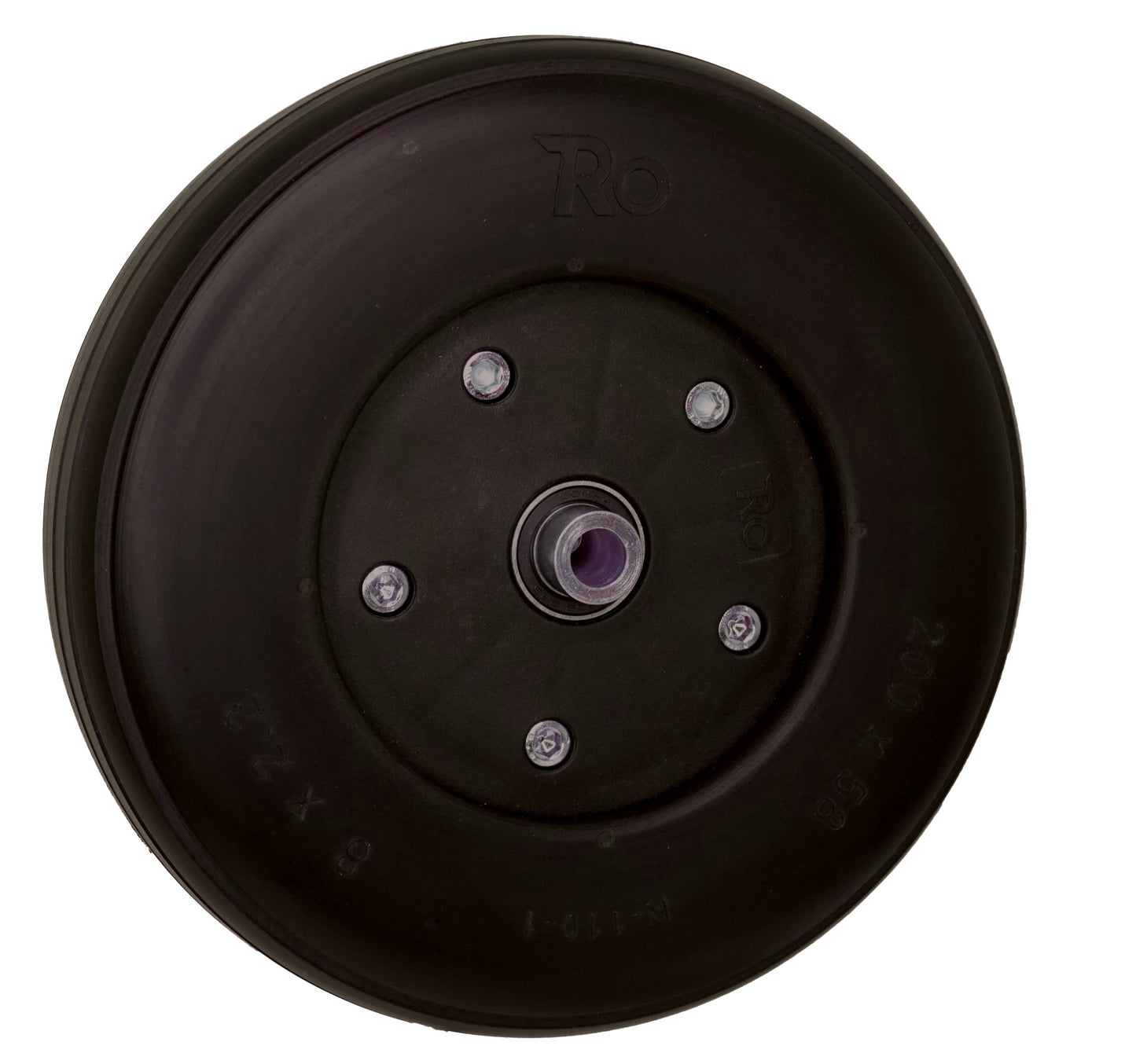 8x2" Caster Wheel Assembly