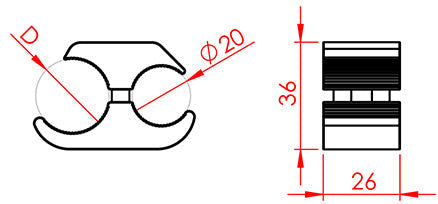 Measurement in millimeters 