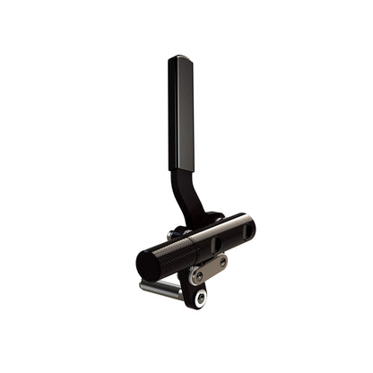Left Black Aluminum Wheel Lock 7/8"