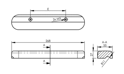 10.5" Arm Support