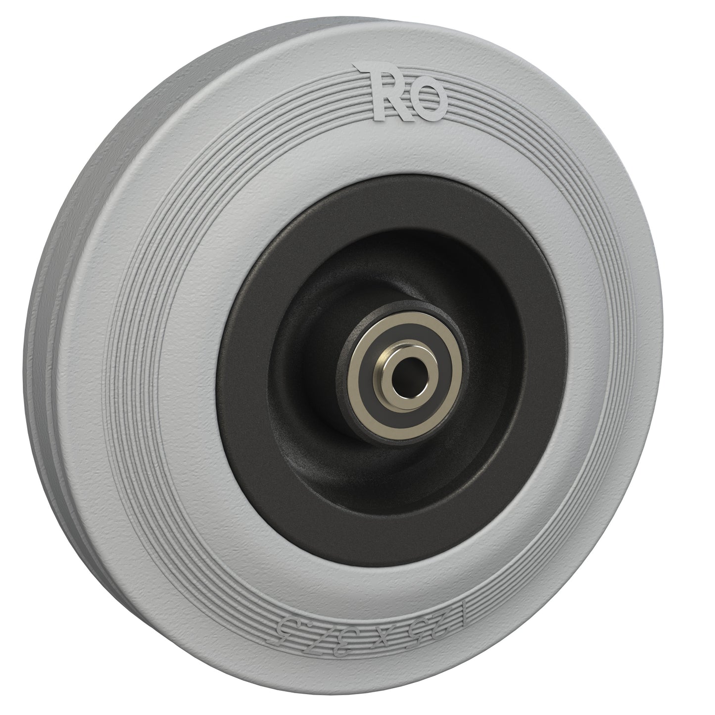 5" (125mmx37.5mm) Wheel with Solid rubber Tire