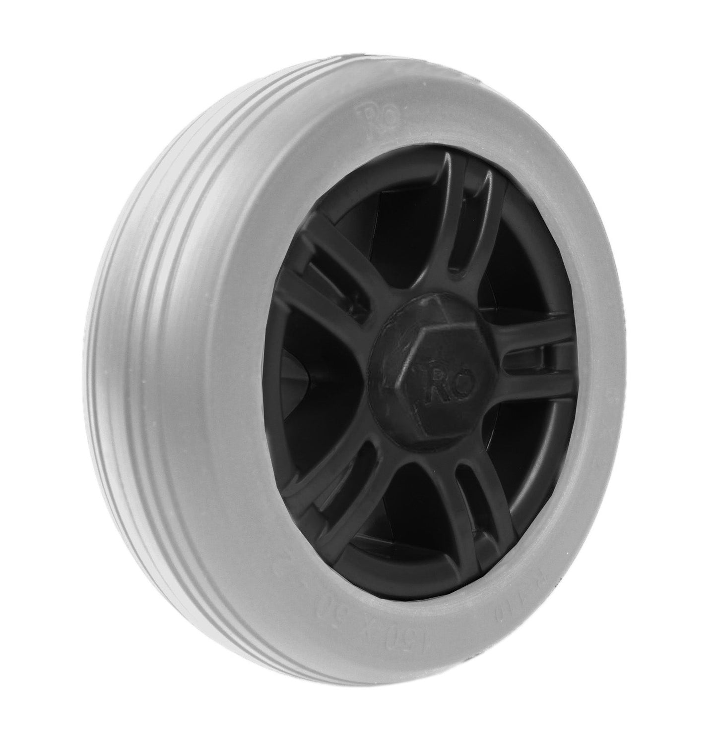 6.5 x 2" (165mmX50mm) Split Hub Tire/Mono Fork For ROVI Wheel