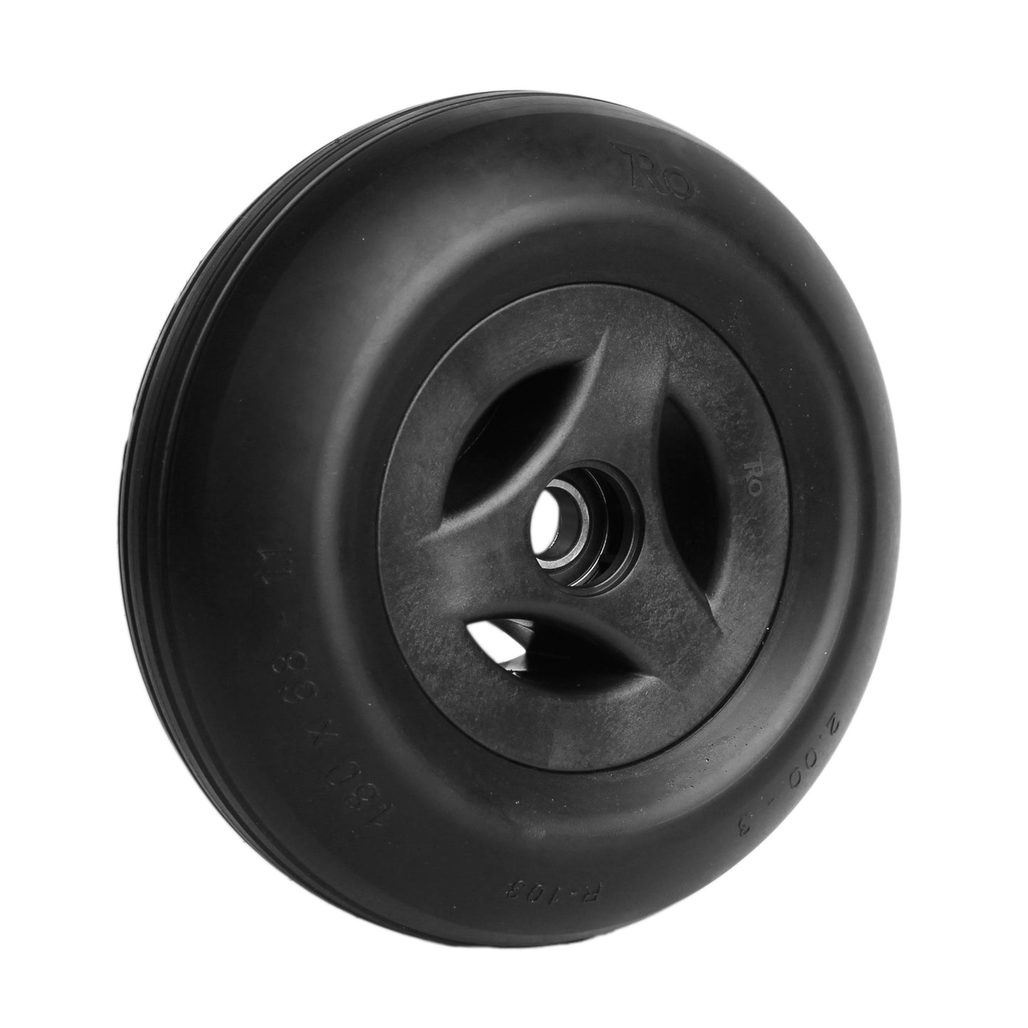 Rolko Replacement Caster Wheel Compatible With Permobil 337706 & 330230 - 2.50-3 (180x68) for M3 Power Chairs