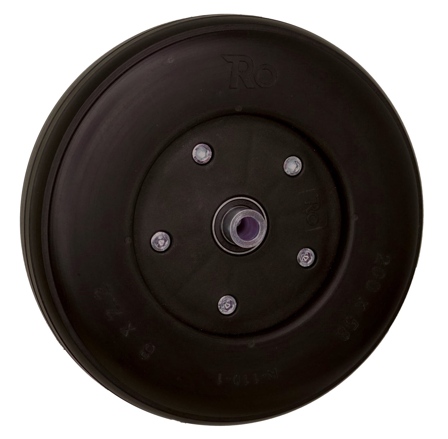 8x2.2" Split Hub With Poly Tire Compatible For Sunrise Wheel