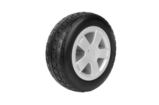 Replacement Rear Wheel Assembly for Pride Victory 10 Scooters – Flat-Free 10.75" Tire, Silver 5-Spoke Rim (WHLASMB1784) – OEM Quality by Rolko NA