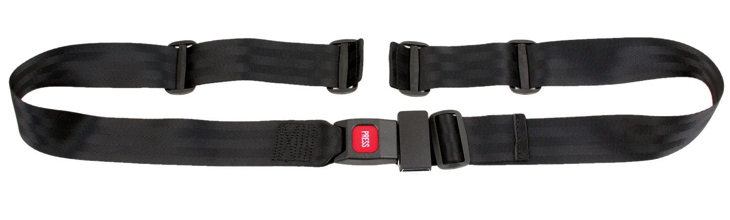 70" 2 Point Light metal Buckle  With Triglides