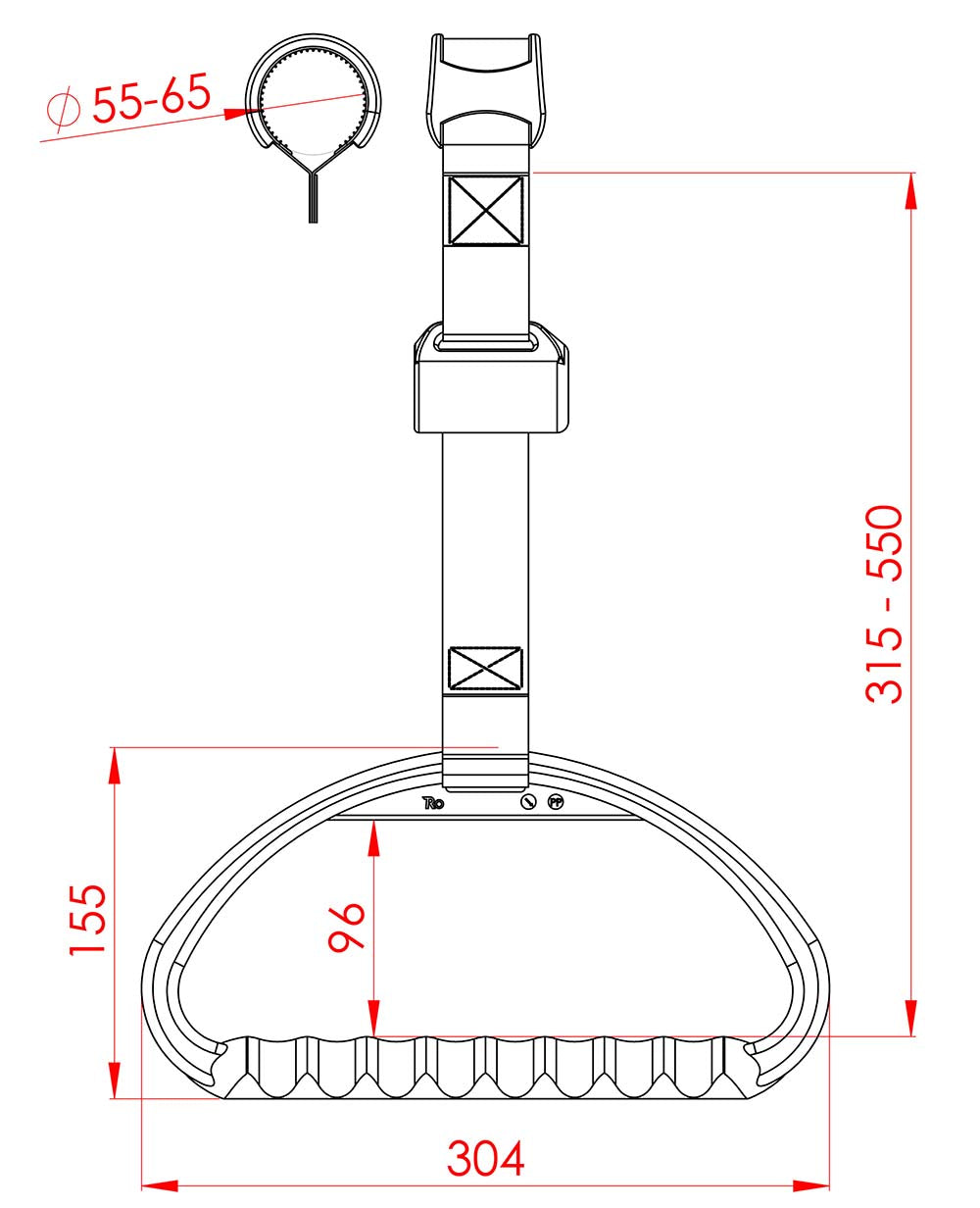 Medical Trapeze Handle
