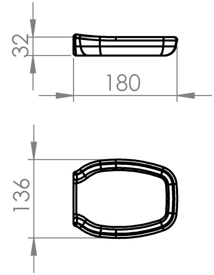 HEMI2 Flat Hand Pad
