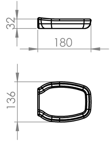 HEMI2 Flat Hand Pad