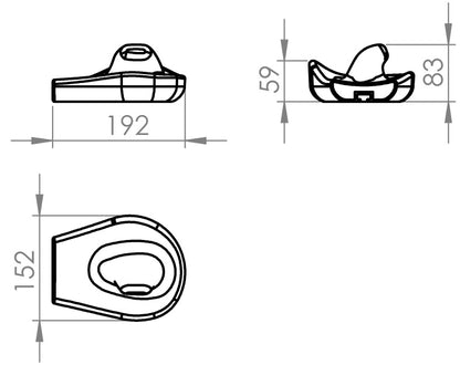 HEMIPU3L Comfort Rest For Left Hand